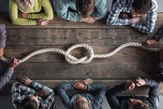 In de Knoop, samenleven en samen leven